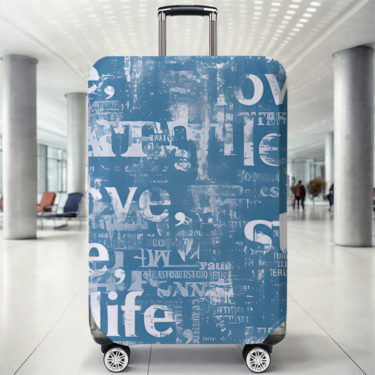 Luggage Cover Protector Elasti - огляд і ціна Waterproof Suitcase Cover Protector