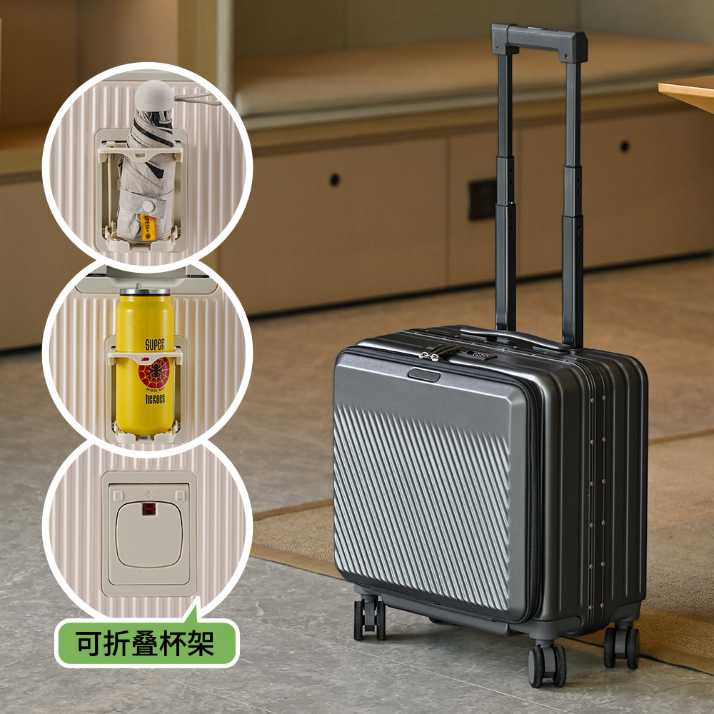 18 Front Opening Carry On Suit - огляд і ціна Aluminum Frame Carry On Luggage