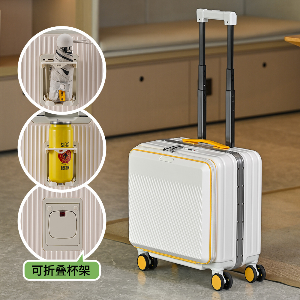 18 Front Opening Carry On Suit - огляд і ціна Aluminum Frame Carry On Luggage