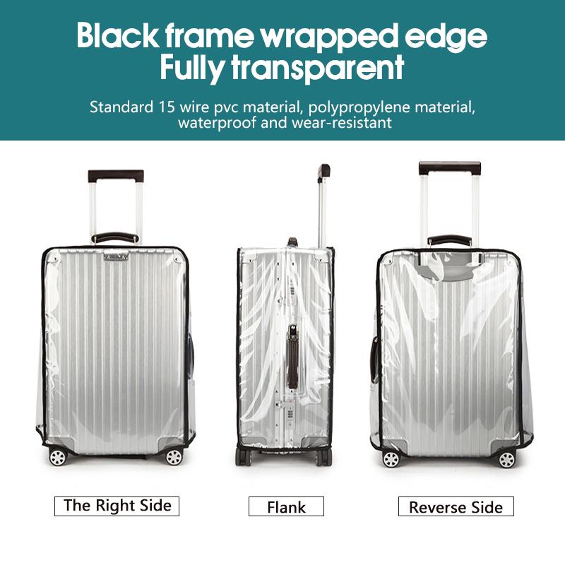 2027 Travel Transparent Luggag - огляд і ціна Luggage Protective Cover Transparent