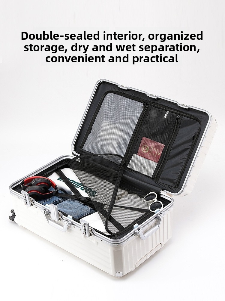 Aluminum Frame Luggage Suitcas - огляд і ціна Aluminum Frame Carry On Luggage