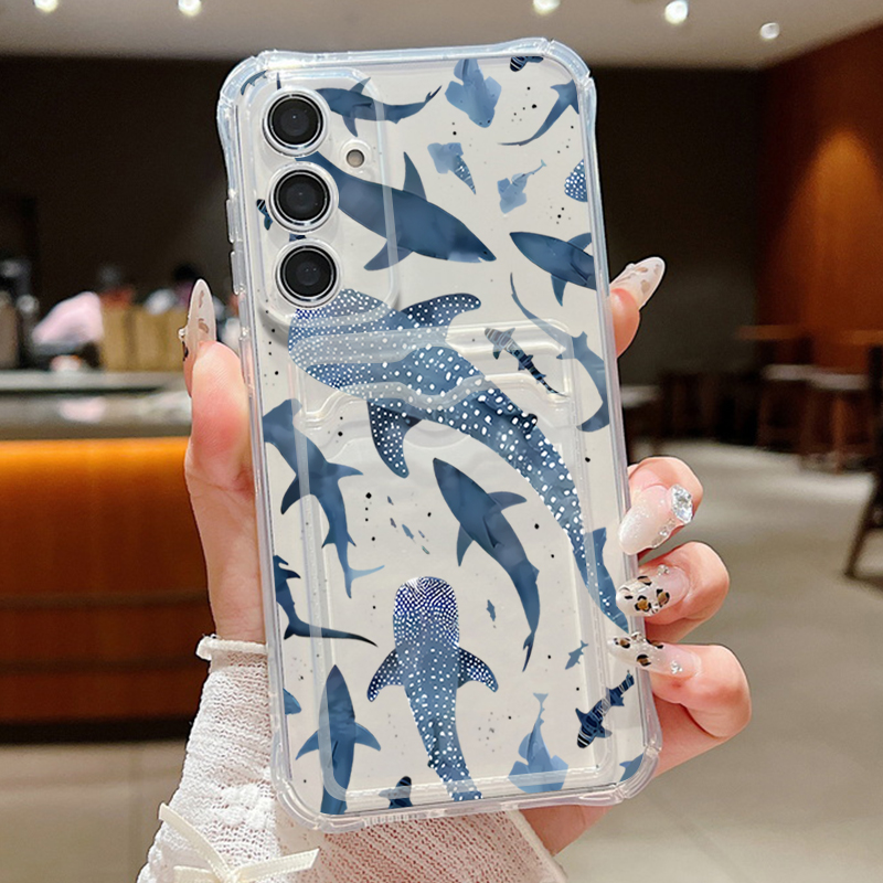 Ocean Shark Whale Phone Case F - огляд і ціна Wallets