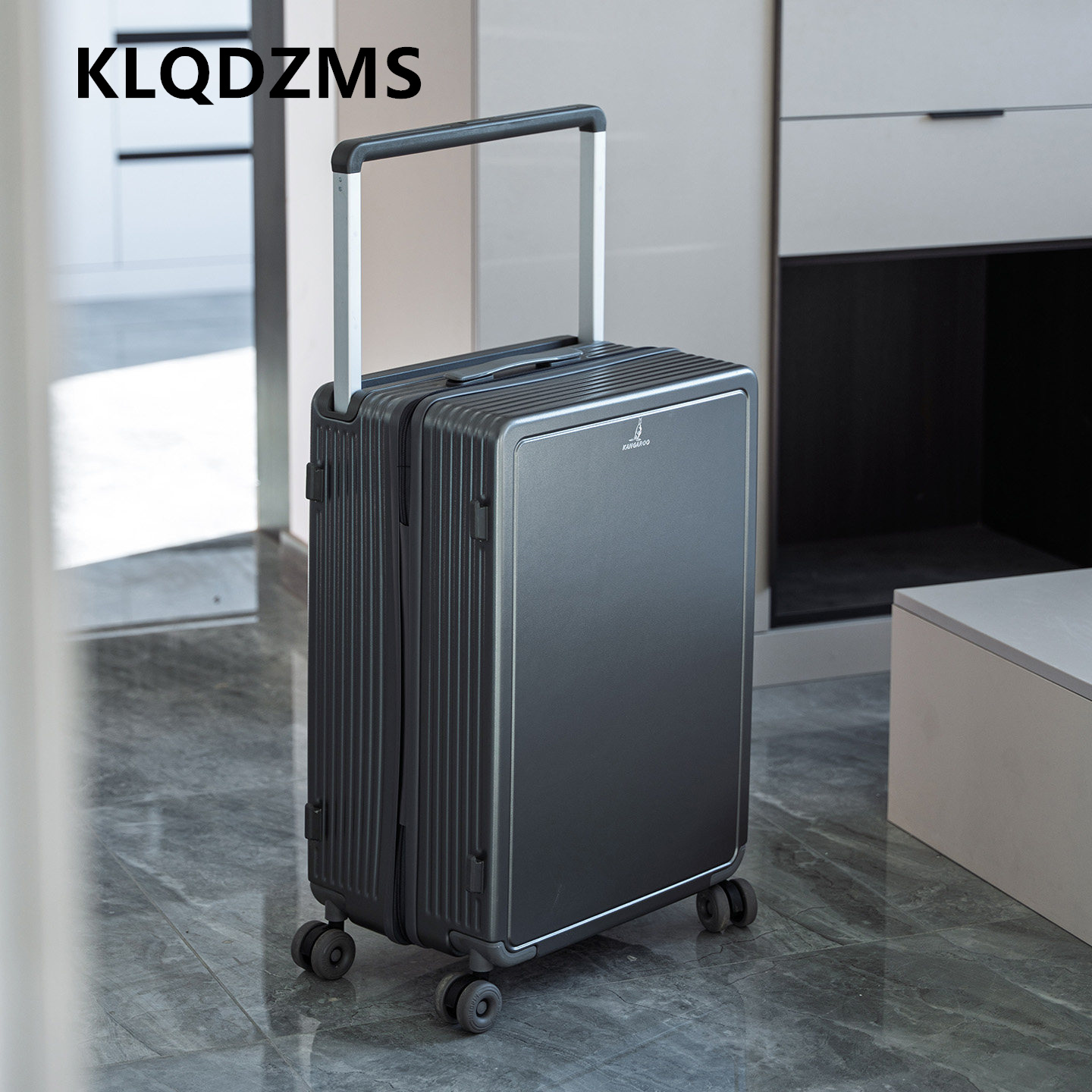 KLQDZMS Travel Luggage ABS+PC  - огляд і ціна Spinner Wheel Rolling Suitcase 20 Inch