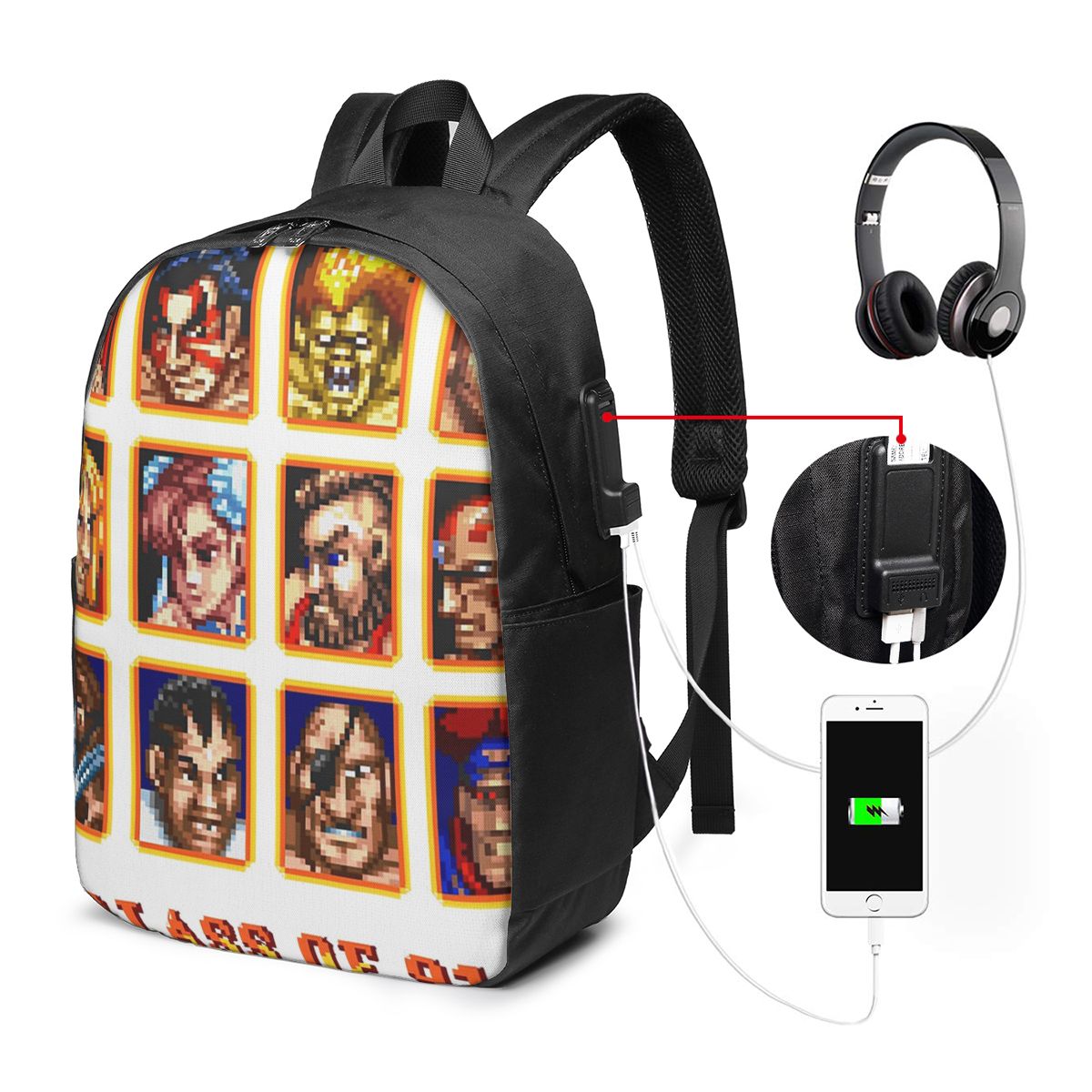 Defeated Portraits Super Stree - огляд і ціна Backpacks