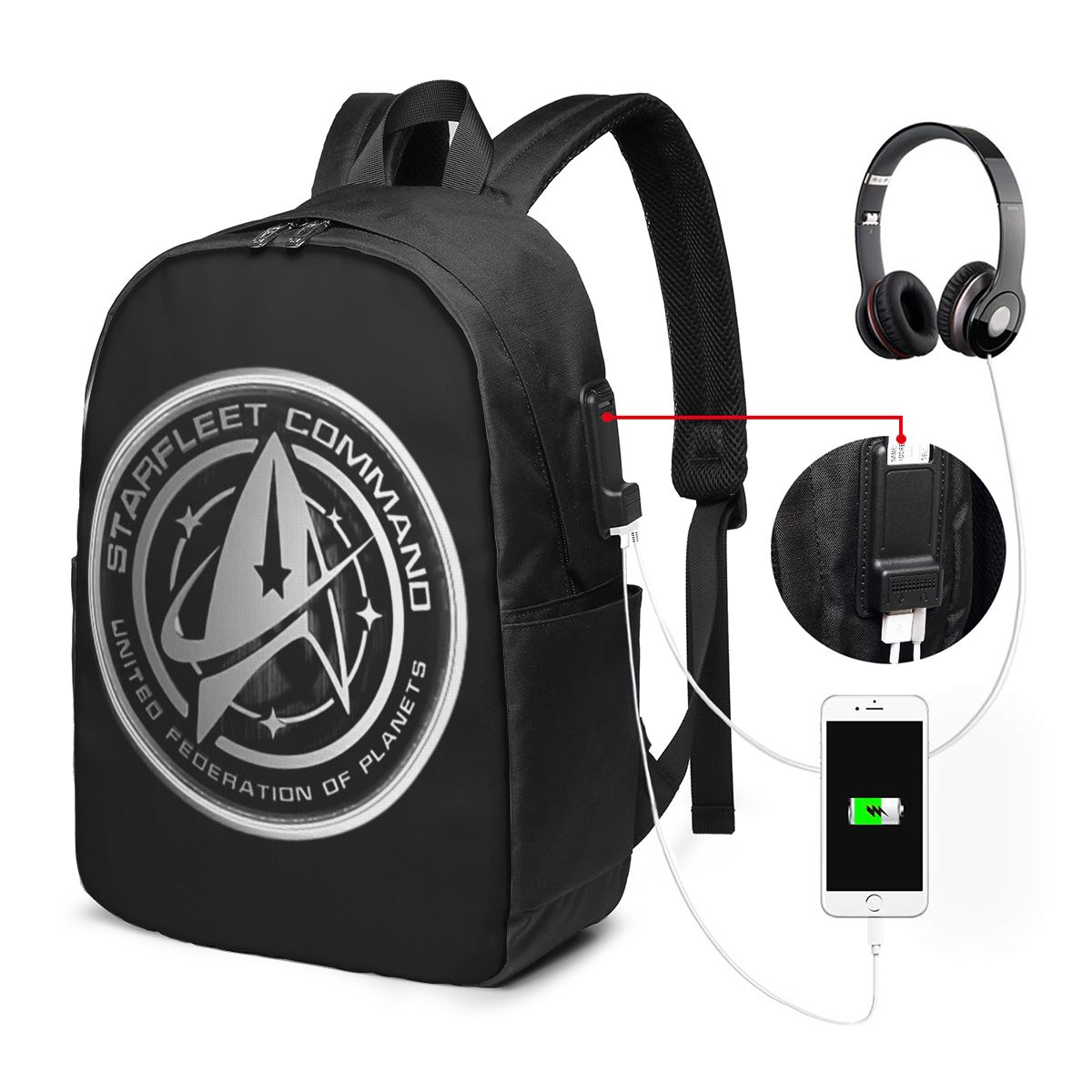Star Treks Science Fiction TV  - огляд і ціна Backpacks