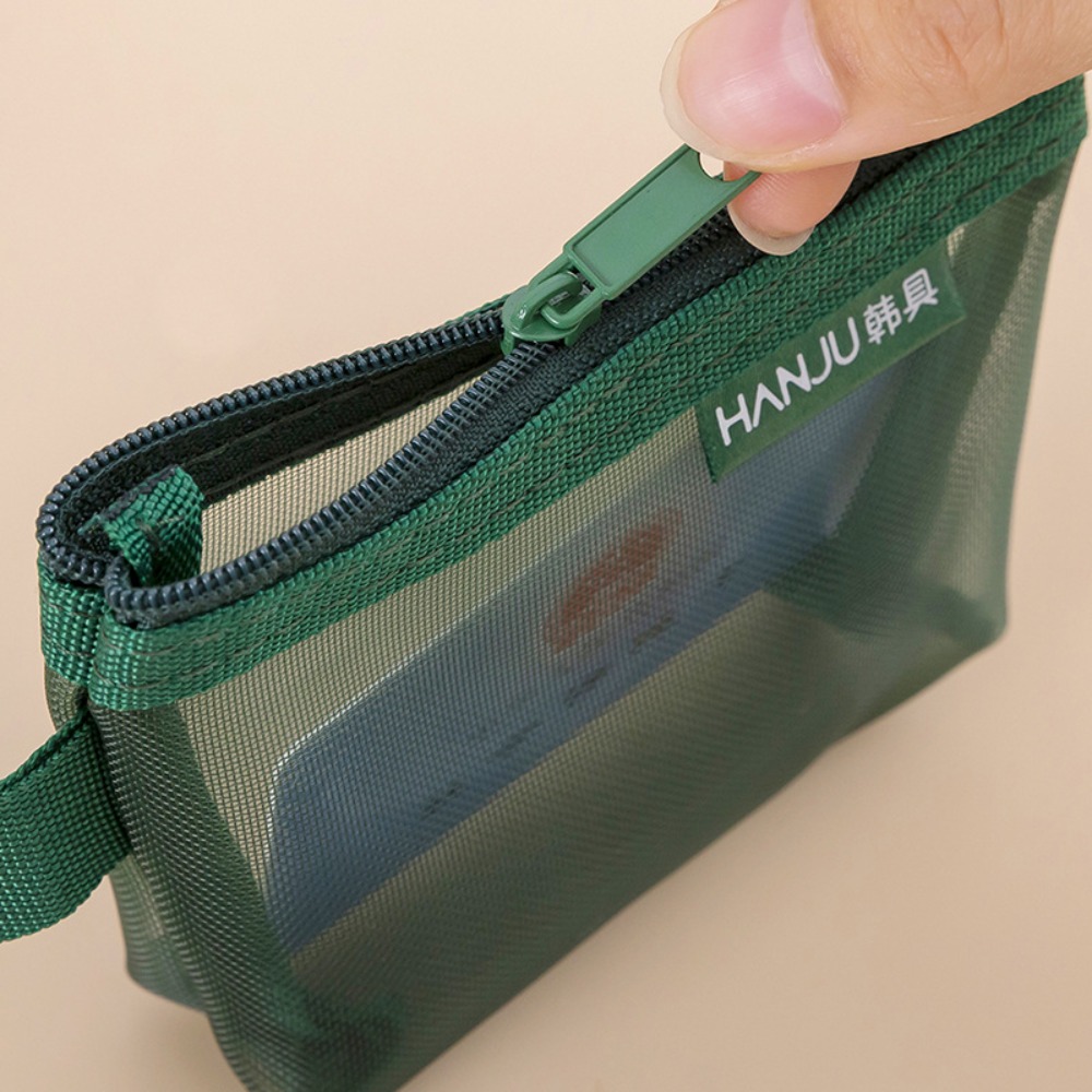 Portable Mesh Fabric Travel Gr - огляд і ціна Cosmetic Bags